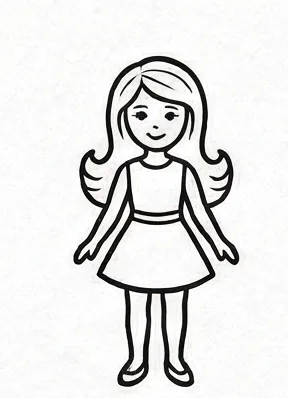 a drawing of a girl with long hair.webp